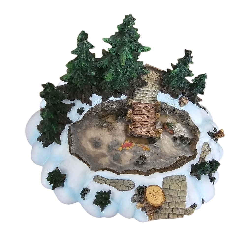 Department 56 Pine Point Pond Christmas Village Accessory Snow Winter 52618